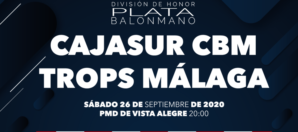 Información referente al partido Cajasur CBM-Trops Málaga